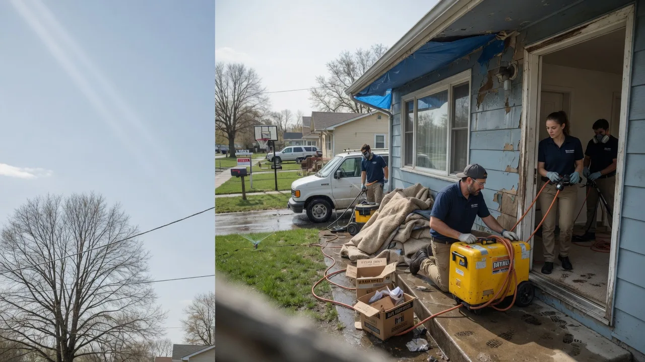 Basement Flood Cleanup in Broadway, NC near me